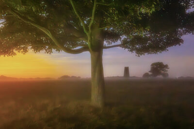 Clair De Lune  À  Travers La Brume
