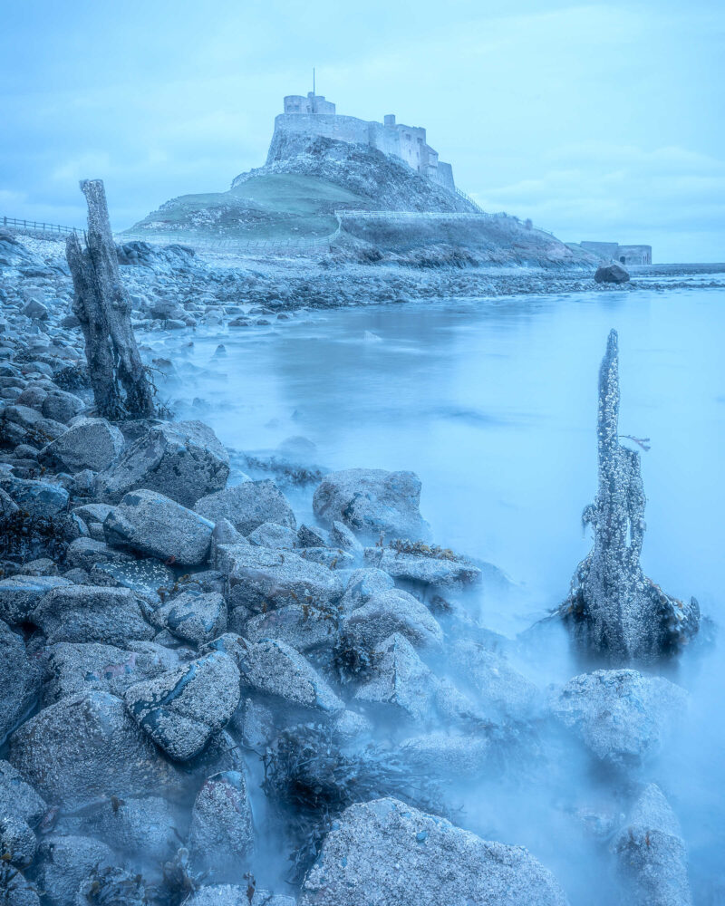 L'Hiver Arrive - Château De Lindisfarne